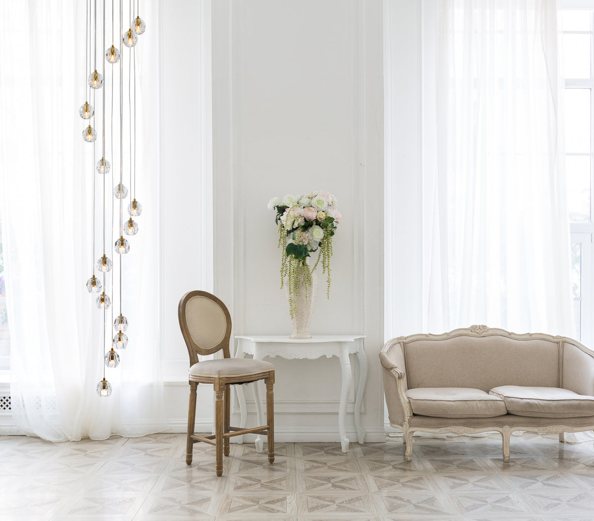 Eren 18 lights Gold pendant