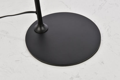 Leroy 1 light black table lamp