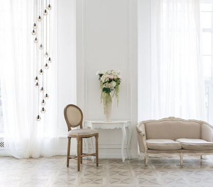 Eren 18 lights Black pendant