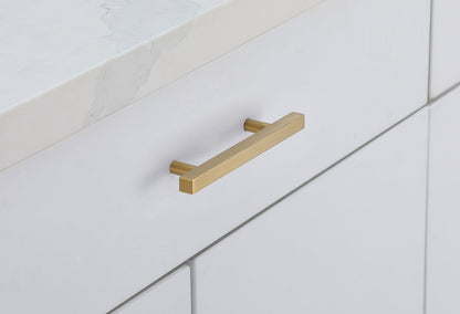 Dior 4" Center to Center Brass Bar Pull Multipack (set of 10)