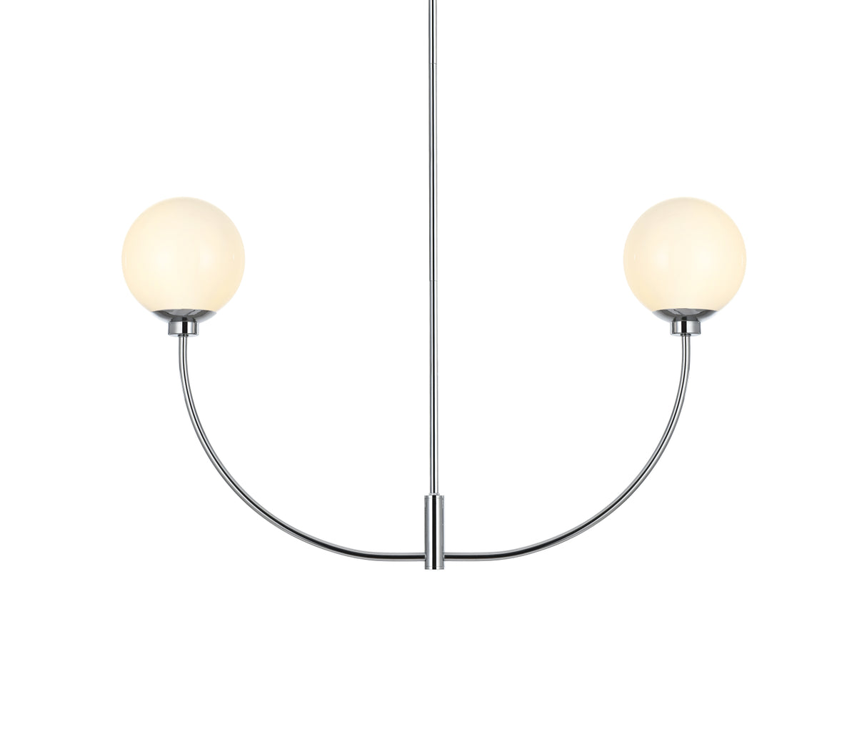 Nyomi 36 inch chandelier in Chrome