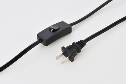 Leroy 1 light black table lamp