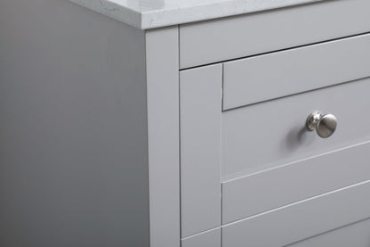 18 inch Single Bathroom Vanity in Grey
