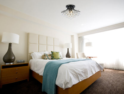 Toureg 19 inch black flush mount