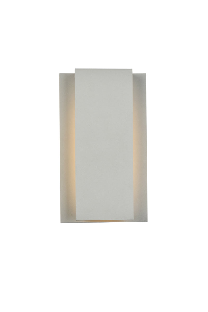 Raine Integrated LED wall sconce  in silver