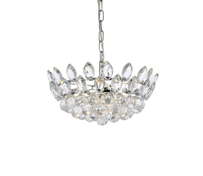 Emilia 16 inch pendant in chrome