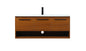 48 inch Single bathroom vanity in teak