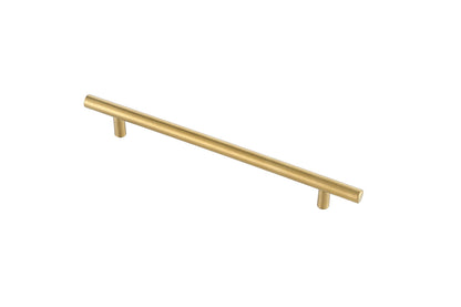 Quinn 7-9/16" Center to Center Brass Bar Pull Multipack (set of 10)