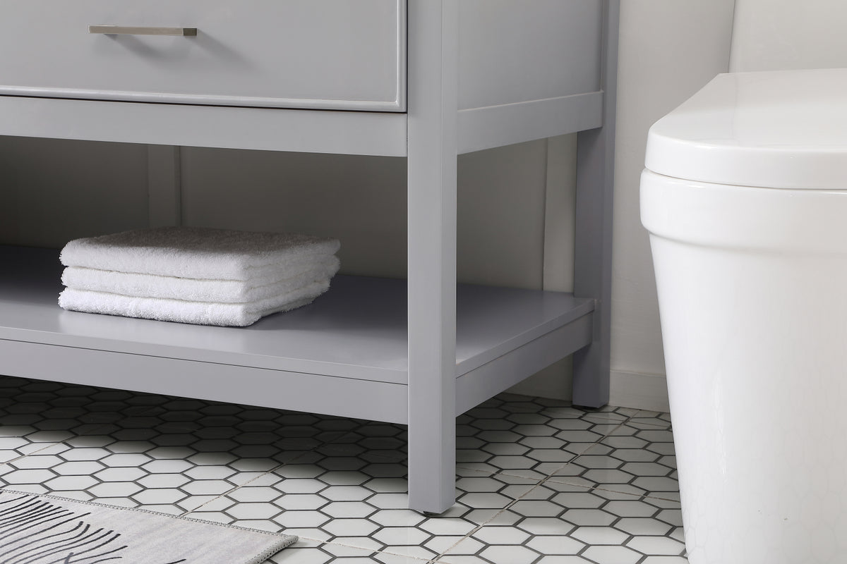 72 inch double bathroom vanity in gray