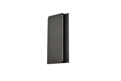 Raine Integrated LED wall sconce  in black