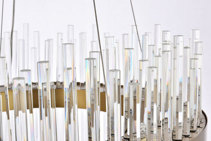 Dallas 16 light Gold Chandelier Clear Royal Cut Crystal