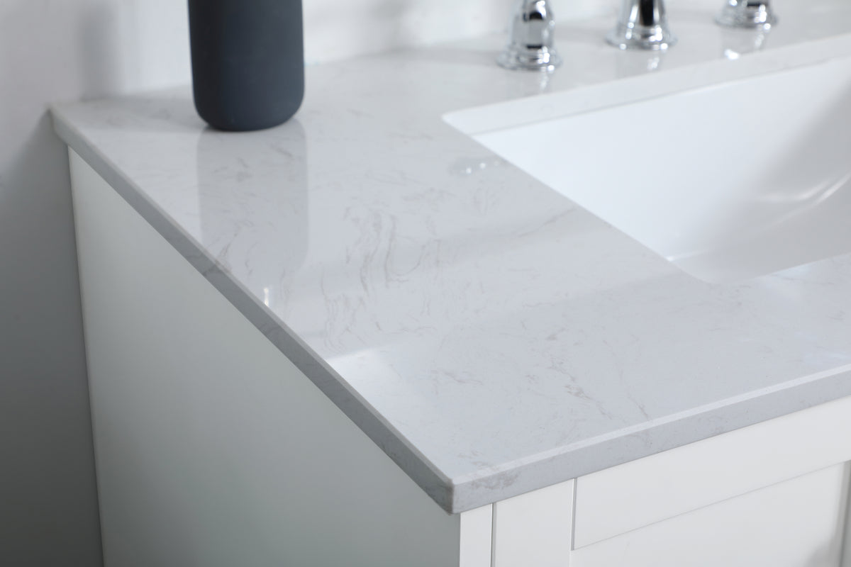 36 inch Single Bathroom Vanity in White