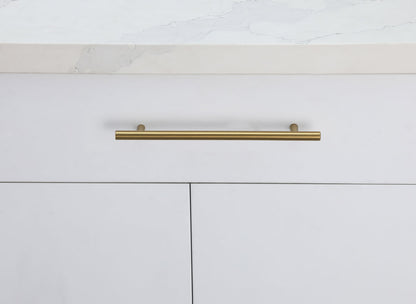 Quinn 7-9/16" Center to Center Brass Bar Pull Multipack (set of 10)