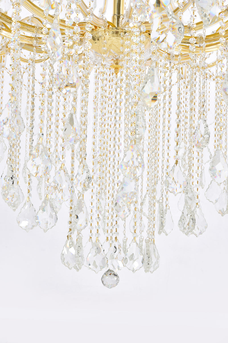Maria Theresa 84 light Gold Chandelier Clear Royal Cut Crystal