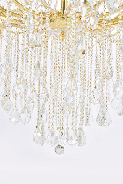 Maria Theresa 84 light Gold Chandelier Clear Royal Cut Crystal