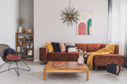 Daegan 10 light 26 inch light antique brass pendant