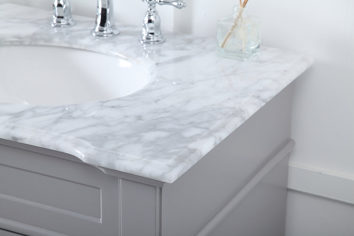 72 inch Double Bathroom Vanity set in Grey