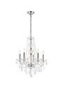 Verona 5 light Chrome Chandelier Clear Royal Cut Crystal
