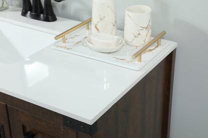 32 inch Single bathroom vanity in expresso