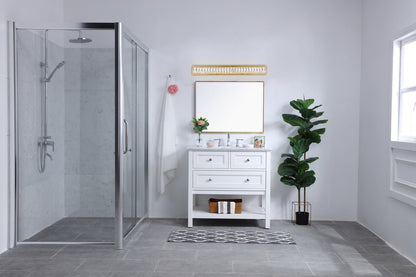 Monroe Integrated LED chip light gold Wall Sconce Clear Royal Cut Crystal