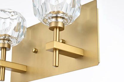 Graham 2 Light Wall Sconce in Gold