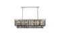 Sydney 12 light polished nickel Chandelier Silver Shade (Grey) Royal Cut Crystal