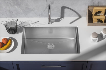 Stainless Steel undermount kitchen sink L32''xW19'' x H10"