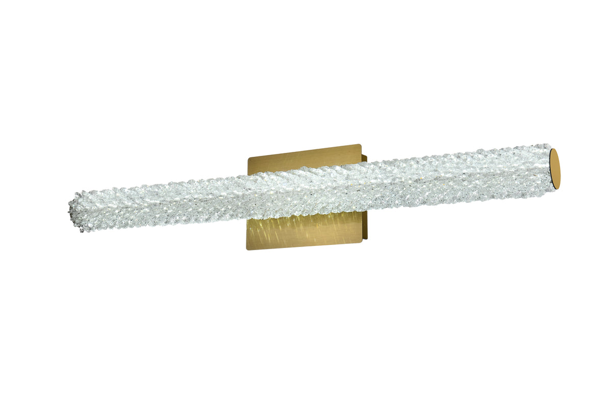 Bowen 30 inch Adjustable LED Wall Sconce in Satin Gold