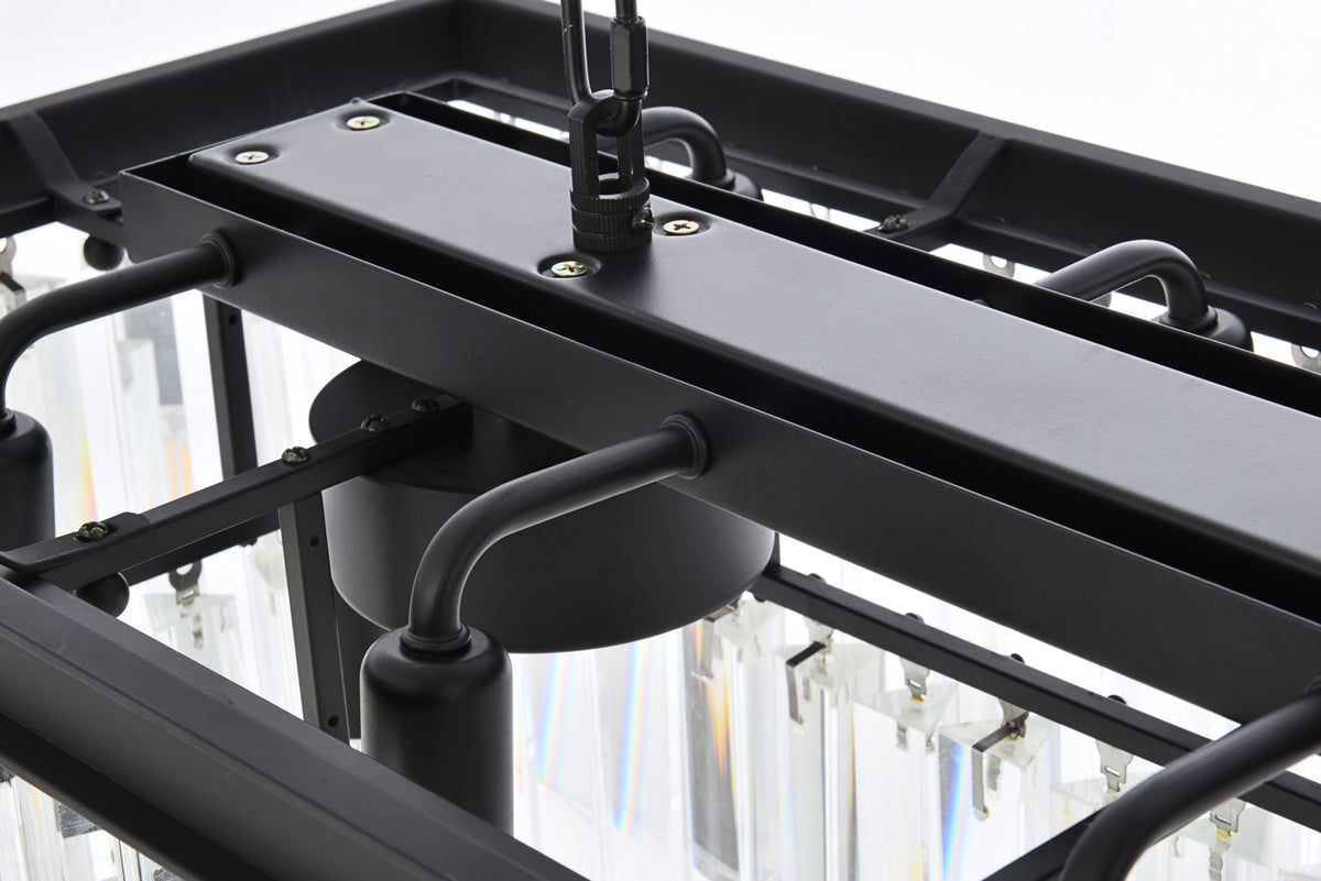 Sydney 12 light Matte Black Chandelier Clear Royal Cut Crystal