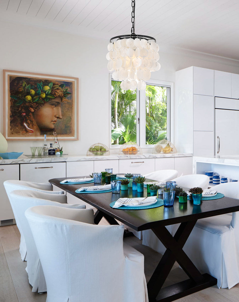 Selene 1 light Black Pendant