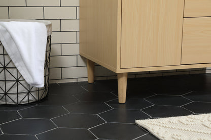 36 inch bathroom vanity in Maple with backsplash