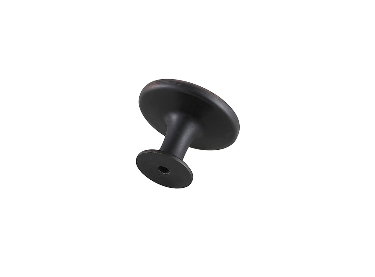 Logyn 1.3" Diameter Oil-rubbed Bronze Mushroom Knob Multipack (Set of 10)