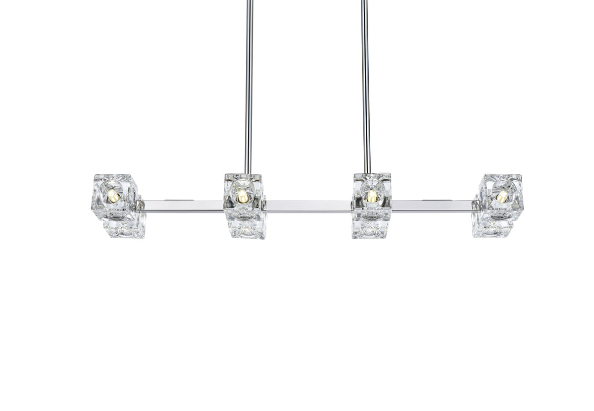 Lyra 30 inch Pendant Light in Chrome