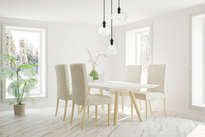 Destry 3 Lights Black Pendant With Clear Glass