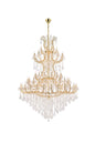 Maria Theresa 84 light Gold Chandelier Clear Royal Cut Crystal
