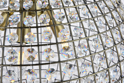 Earlene 4 light 20 inch antique bronze pendant