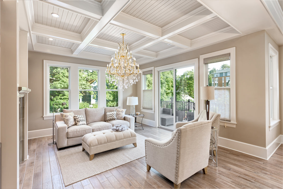 Maria Theresa 28 light Gold Chandelier Clear Royal Cut Crystal