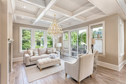 Maria Theresa 28 light Gold Chandelier Clear Royal Cut Crystal