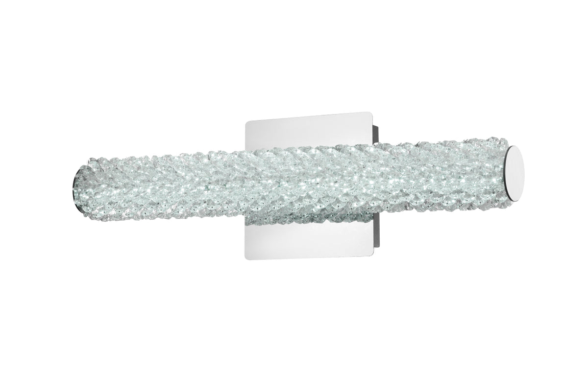 Bowen 18 inch Adjustable LED Wall Sconce in Chrome