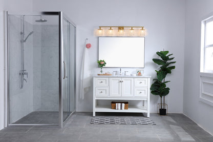 Phineas 5 light Brass and Clear Crystals wall sconce