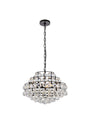 Savannah 18 inch pendant in black