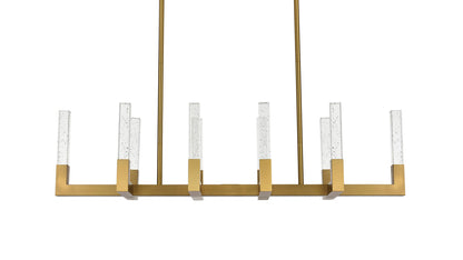 Noemi 48 inch Adjustable LED Pendant in Satin Gold