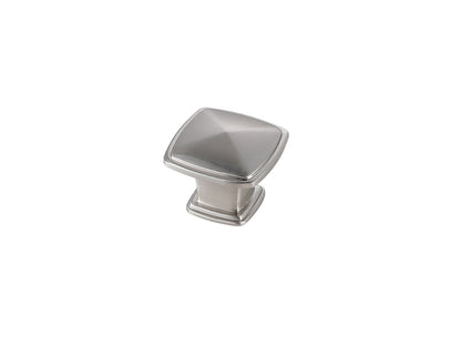Marcel 1.2" Brushed Nickel Square Knob Multipack (Set of 10)