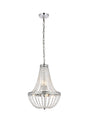 Valeria 14 inch pendant in chrome