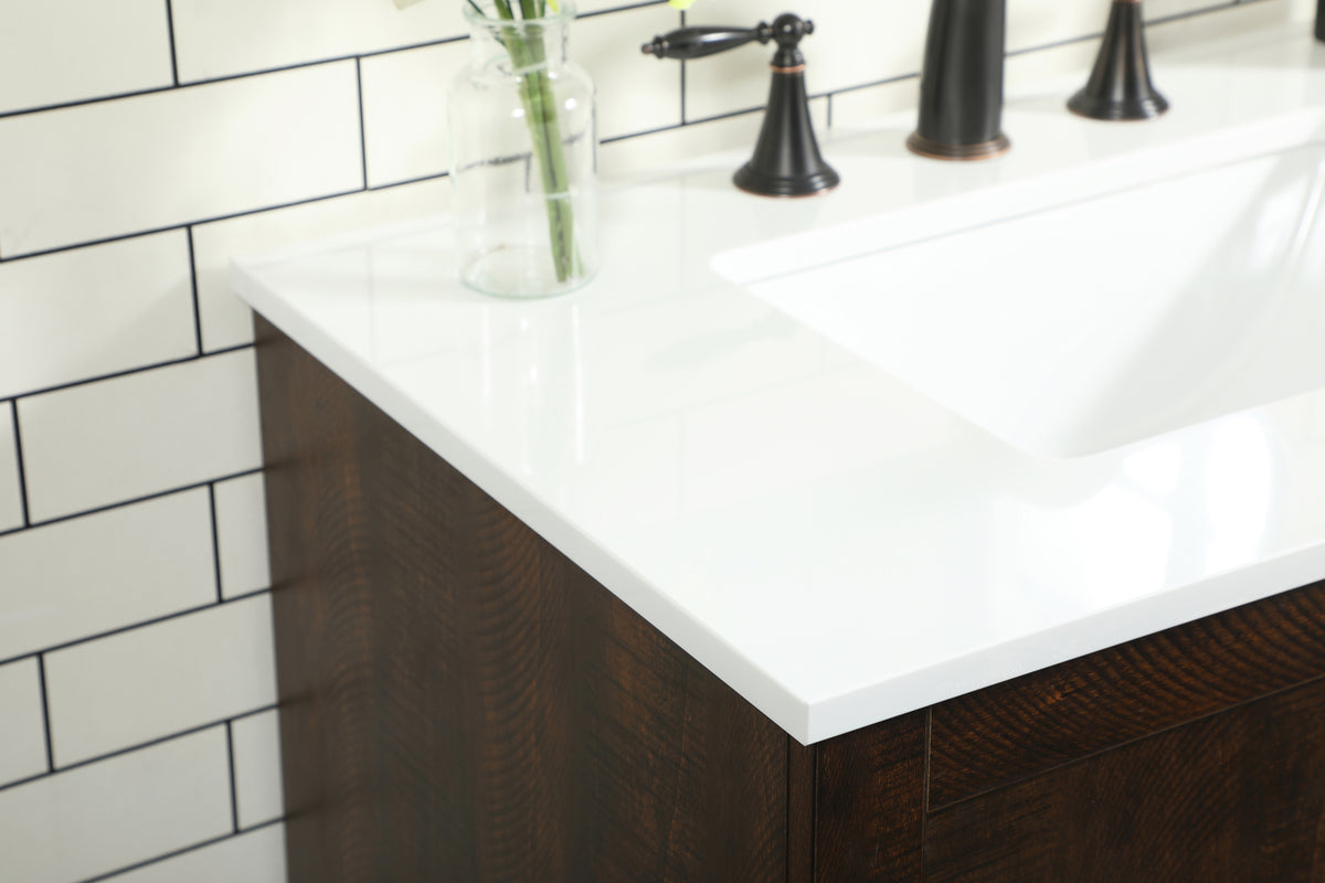 30 inch Single bathroom vanity in expresso