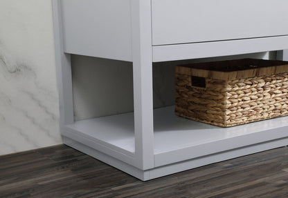 48 inch Single bathroom vanity in grey