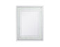 Sparkle collection crystal mirror 28 x 36 inch