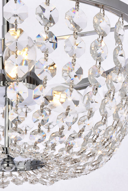 Gianna 13 inch pendant in chrome