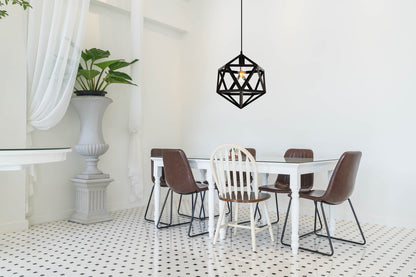Redmond Collection Pendant D13.0'' H14.6 Lt:1 Black Finish
