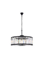 Chelsea 10 light Matte Black Chandelier Clear Royal Cut Crystal